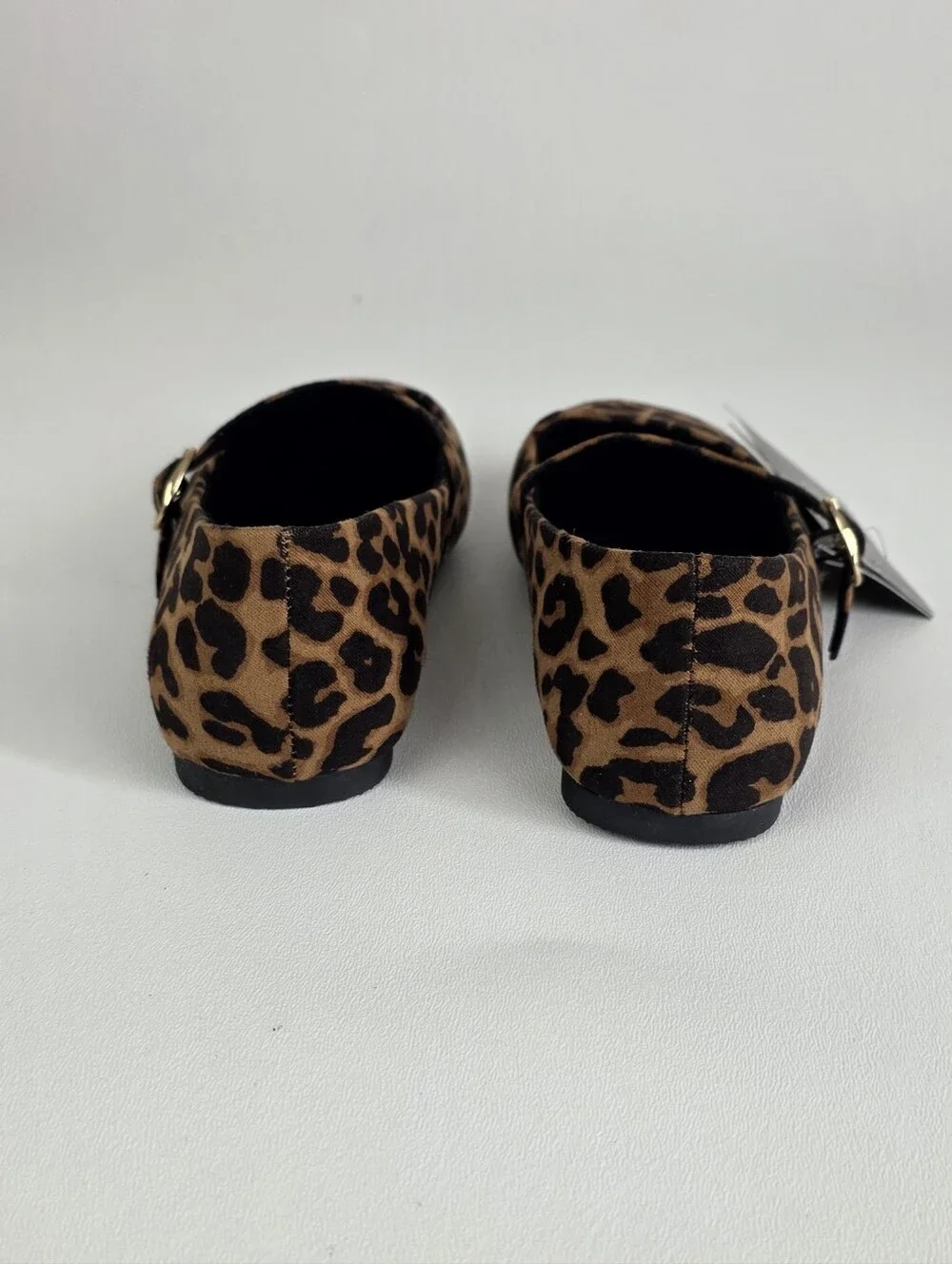 Girls' Leopard Mary Jane Flats in Brown and Black!